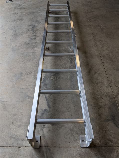 metal ladder fabrication|fixed steel ladder floor mounted.